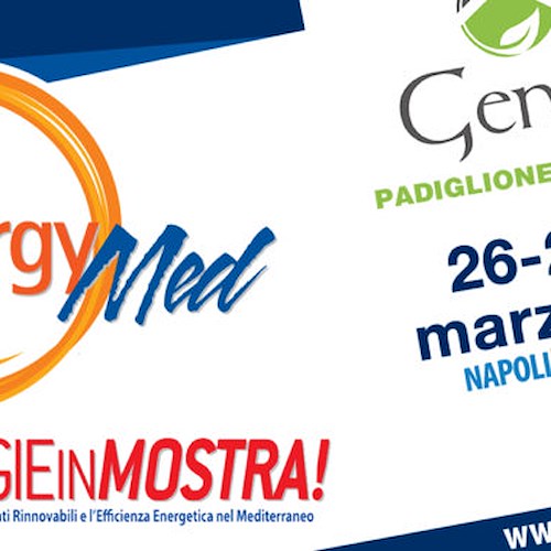 Energie rinnovabili: Consorzio Genea ad EnergyMED, dal 26 al 28 marzo alla Mostra d’Oltremare