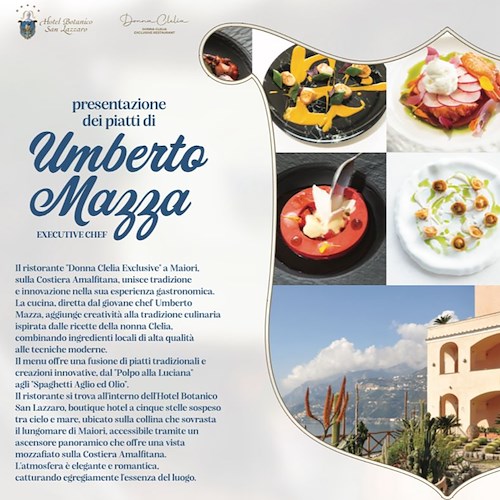 Hotel Botanico San Lazzaro e lo Chef Umberto Mazza Brillano al Merano Wine Festival