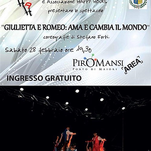 Maiori, sabato alla PiroMansi Area 'Romeo e Giulietta - Ama e cambia il mondo'