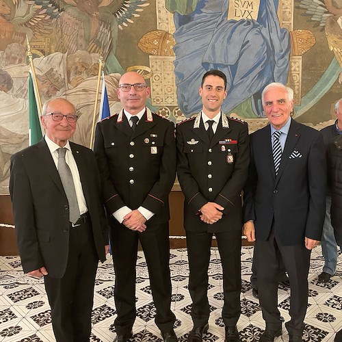 Incontro Carabinieri ad Amalfi