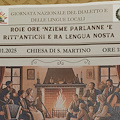 Agerola celebra la Giornata Nazionale del Dialetto con un evento nella Chiesa di San Martino 