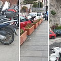 Amalfi, pochi stalli per la sosta dei motorini. La segnalazione di un lettore