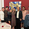 Anbeta Toromani e Alessandro Macario estasiati da Maiori e dalla cucina del "Masaniello"