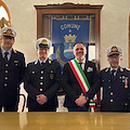 Atrani, Polizia Municipale: medaglia per i 35 anni di servizio al luogotenente D’Alessandro e giuramento per l'agente Aquila