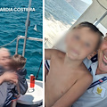 Castellammare di Stabia, nonna e bimbo trascinati al largo: salvati dalla Guardia Costiera