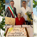 Cent’anni di storia: gli auguri di Sorrento alla Signora Anna Volpe /foto