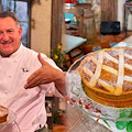 Dalla Costa d'Amalfi Sal De Riso porta Sua Maestà la Pastiera in TV /RICETTA