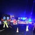 Di ritorno da Venezia, incidente autostradale per 8 tifosi della Costiera Amalfitana