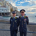 E' Filomena Cuomo, la prima “fiamma gialla” donna in servizio ad Amalfi /foto