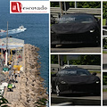 'Ferrari Amalfi', a luglio il grande evento: in costruzione il palco per il debutto dell'erede della "Roma"