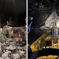 Frane e detriti sulla Statale Amalfitana: dopo il temporale distacchi rocciosi da Vietri a Positano