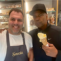 Gelato da Oscar per Denzel Washington alla Pasticceria Savoia di Amalfi
