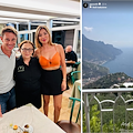 Giorgio Pasotti e Claudia Tosoni in vacanza in Costiera Amalfitana