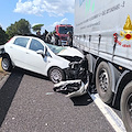 Gravissimo incidente sull’A30 all’altezza dello svincolo Nocera-Pagani, 38enne in fin di vita