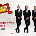I Pooh tornano live per celebrare i 60 anni di carriera: doppia data al PalaSele di Eboli nel 2026