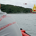 I Vigili del Fuoco si esercitano alla Diga Alento: simulazioni di soccorso con elicottero e sommozzatori