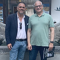 Il sindaco di Roma Roberto Gualtieri in visita ad Atrani