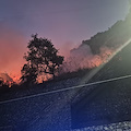 Incendio a Conca dei Marini: fiamme in un’area di macchia mediterranea