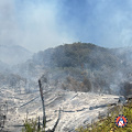 Incendio sul Vesuvio, situazione in miglioramento: proseguono le operazioni da terra e dal cielo