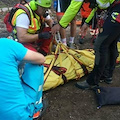 Incidente in bici sulle montagne di Scala, soccorso in eliambulanza [FOTO]