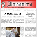 Incontro per una Chiesa Viva, il primo numero del 2018
