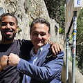 L’attore e regista Michael B. Jordan in visita a Furore