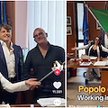 L'influencer Rita De Crescenzo in Regione con il consigliere Pasquale Di Fenza: è bufera dopo il video su TikTok
