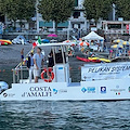 La Costiera Amalfitana difende il suo mare: in azione il Pelikan System, l'unità navale antinquinamento 