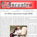 Le false speranze negli idoli in 'Incontro' di febbraio