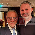 Londra, il Maestro Salvatore Calabrese ospita Ryan Giggs al suo Velvet Bar /FOTO