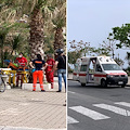 Maiori, malore a un ciclista di Pagani: soccorso in ambulanza [FOTO]