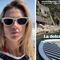 Michelle Hunziker in Costiera Amalfitana, per la conduttrice giri in barca e tappe di gusto
