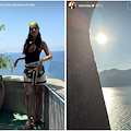 Miriam Leone è in vacanza in Costiera Amalfitana