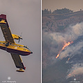 Monte Stella in fiamme da tre giorni, paura a Sant’Angelo di Ogliara