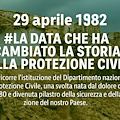 Oggi si celebra la nascita della Protezione Civile nazionale