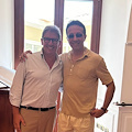 Per Agostino Sibillo, padre del Cloud, pranzo al ristorante “L’Antica Cartiera” dell’Hotel Marmorata di Ravello