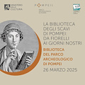 Pompei celebra la sua Biblioteca: dalla visione di Fiorelli alle sfide del presente