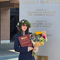 Positano: Chiara D’Urso si laurea in Comunicazione, Media e Pubblicità alla IULM di Milano 
