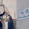 Positano, inaugurata ‘Via Corvo - traversa Giuseppe Di Lieto’ in onore dell’artista