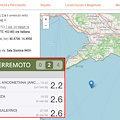 Praiano, terremoto di magnitudo 2.6 con epicentro in mare 