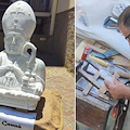 Raffaele D’Uva, lo scultore del marmo che dà anima a San Gennaro
