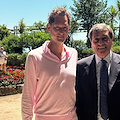 Ravello, John Elkann in visita a Villa Rufolo