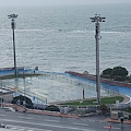 Salerno, crollano parte pattinodromo sul lungomare 