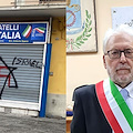 Vandalizzata la sede di Fratelli d’Italia: condanna di Petrenga e del sindaco Di Mattia 