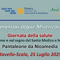 Venerdì 25 luglio a Ravello e Scala la Giornata della Salute con visite mediche gratuite e una celebrazione eucaristica