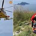 Weekend di soccorsi in quota: due interventi del CNSAS tra Monte Somma e Punta Campanella