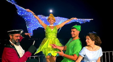 A Minori arriva “L’Isola che non c’è”: lo spettacolo in spiaggia il 5 agosto