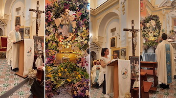 Ad Atrani il Giubileo delle Mamme: preghiera, fede e gratitudine al Santuario di Santa Maria del Bando 