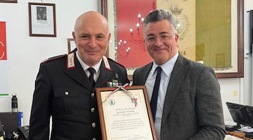 Agerola saluta il Maresciallo Varone, sarà il nuovo Comandante dei Carabinieri a Vietri sul Mare
