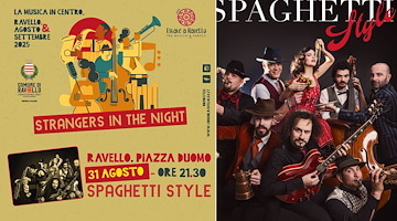 Allerta meteo: rinviato al 31 agosto il concerto degli Spaghetti Style a Ravello 
